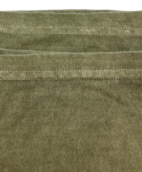 NIGEL CABOURN（ナイジェルケーボン）NIGEL CABOURN (ナイジェルケーボン) 5.6oz Basic T-Shirt カーキ サイズ:46の古着・服飾アイテム