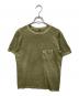 NIGEL CABOURN（ナイジェルケーボン）の古着「5.6oz Basic T-Shirt」｜カーキ