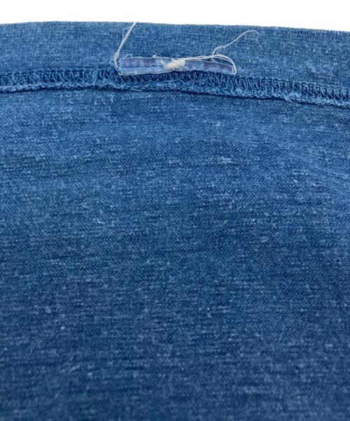NIGEL CABOURN（ナイジェルケーボン）NIGEL CABOURN (ナイジェルケーボン) 両Vガゼット ポケットTシャツ ネイビー サイズ:46の古着・服飾アイテム