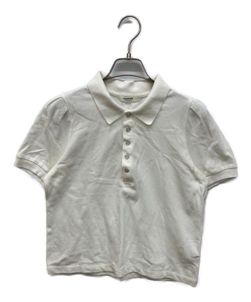 MACPHEE（マカフィー）MACPHEE (マカフィー) コットンカノコ ポロプルオーバー ホワイト サイズ:Ｓの古着・服飾アイテム
