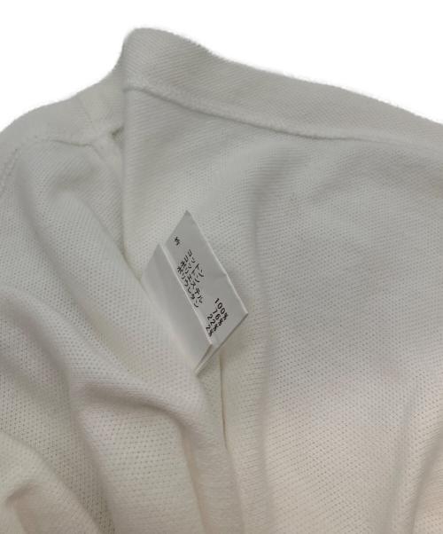 MACPHEE（マカフィー）MACPHEE (マカフィー) コットンカノコ ポロプルオーバー ホワイト サイズ:Ｓの古着・服飾アイテム
