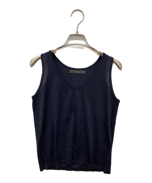 urbanic（アーバニック）urbanic (アーバニック) ノースリーブカットソー ネイビー サイズ:OS 未使用品の古着・服飾アイテム