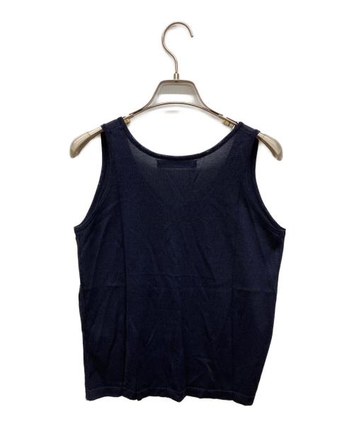 urbanic（アーバニック）urbanic (アーバニック) ノースリーブカットソー ネイビー サイズ:OS 未使用品の古着・服飾アイテム