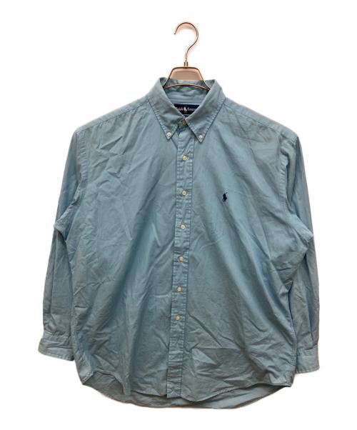 RALPH LAUREN（ラルフローレン）RALPH LAUREN (ラルフローレン) ボタンダウンシャツ ブルー サイズ:Lの古着・服飾アイテム