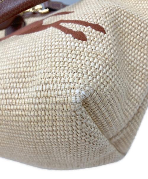 LONGCHAMP（ロンシャン）LONGCHAMP (ロンシャン) ル プリアージュ パニエ ハンドバッグ ナチュラルの古着・服飾アイテム