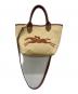 LONGCHAMP（ロンシャン）の古着「ル プリアージュ パニエ ハンドバッグ」｜ナチュラル