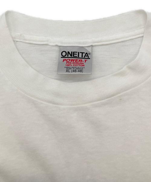 ONEITA（オニータ）ONEITA (オニータ) プリントTシャツ ホワイト サイズ:XLの古着・服飾アイテム