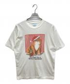 PEACOCKピーコック）の古着「プリントTシャツ」｜ホワイト