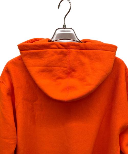 SUPREME（シュプリーム）SUPREME (シュプリーム) Embroidered Script Hooded Sweatshirt オレンジ サイズ:Lの古着・服飾アイテム