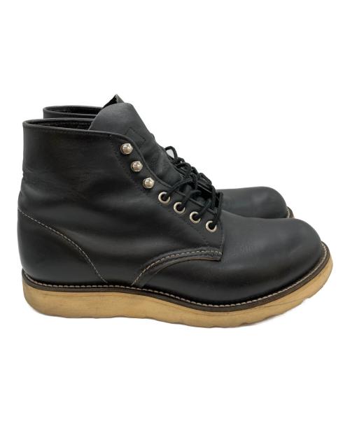 RED WING（レッドウィング）RED WING (レッドウィング) 6-inch Classic Round ブラック サイズ:6 1/2の古着・服飾アイテム