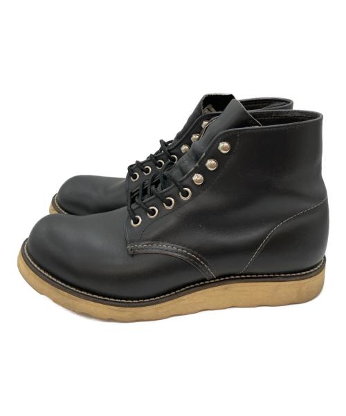 RED WING（レッドウィング）RED WING (レッドウィング) 6-inch Classic Round ブラック サイズ:6 1/2の古着・服飾アイテム