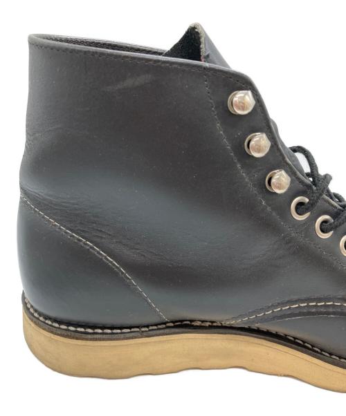 RED WING（レッドウィング）RED WING (レッドウィング) 6-inch Classic Round ブラック サイズ:6 1/2の古着・服飾アイテム