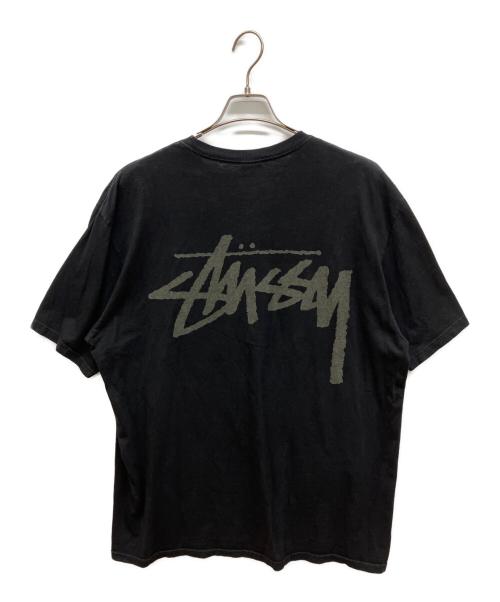 stussy（ステューシー）stussy (ステューシー) Venus Pigment Dyed Tee ブラック サイズ:Lの古着・服飾アイテム