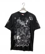 SUPREMEシュプリーム）の古着「Downtown Tee」｜ブラック