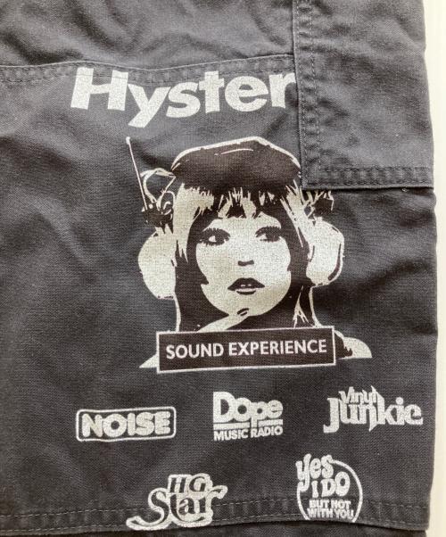 Hysteric Glamour（ヒステリックグラマー）Hysteric Glamour (ヒステリックグラマー) SOUND EXPERIENCE カーゴパンツ ブラック サイズ:Mの古着・服飾アイテム