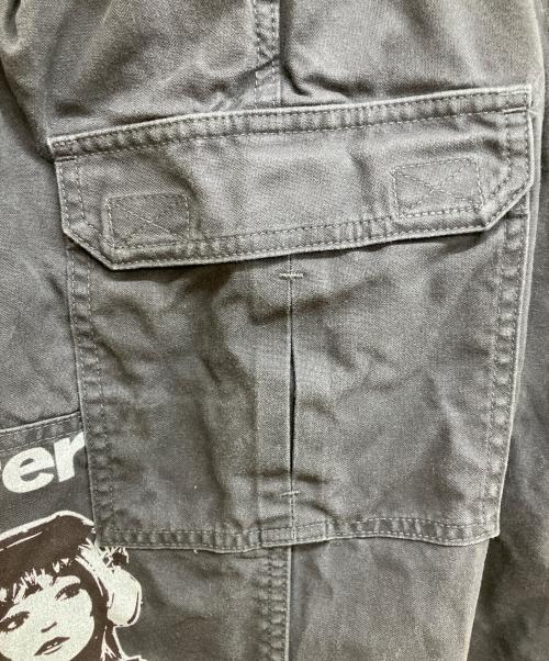 Hysteric Glamour（ヒステリックグラマー）Hysteric Glamour (ヒステリックグラマー) SOUND EXPERIENCE カーゴパンツ ブラック サイズ:Mの古着・服飾アイテム