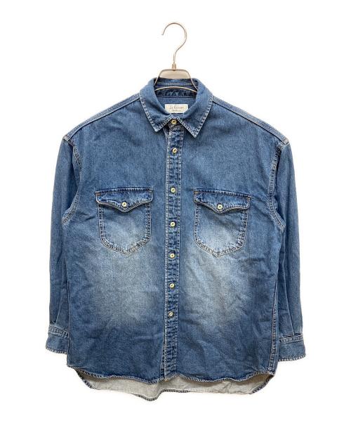 SLOBE IENA（スローブ イエナ）SLOBE IENA (スローブ イエナ) LE DENIM BDUデニムシャツ インディゴ サイズ:FREEの古着・服飾アイテム