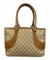 GUCCI (グッチ) GGキャンバス トートバッグ ベージュ：50000円
