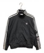 adidas Originalsアディダスオリジナル）の古着「ロックアップ トレフォイルトラックトップ」｜ブラック