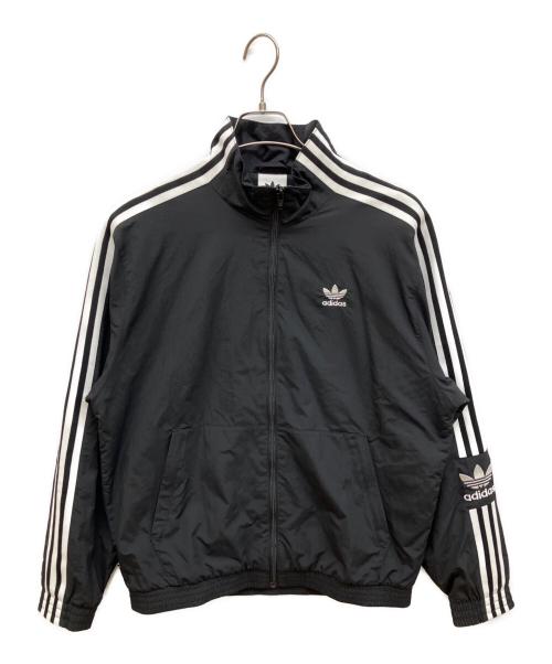 adidas Originals（アディダスオリジナル）adidas Originals (アディダスオリジナル) ロックアップ トレフォイルトラックトップ ブラック サイズ:Lの古着・服飾アイテム