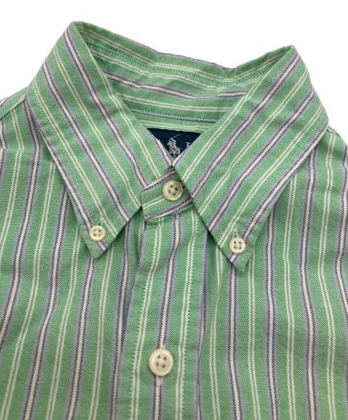 RALPH LAUREN（ラルフローレン）RALPH LAUREN (ラルフローレン) ストライプシャツ グリーン サイズ:Sの古着・服飾アイテム
