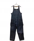 NIGEL CABOURNナイジェルケーボン）の古着「LYBRO NAVAL DUNGAREE SPLIT」｜インディゴ