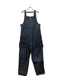 NIGEL CABOURN（ナイジェルケーボン）の古着「LYBRO NAVAL DUNGAREE SPLIT」｜インディゴ