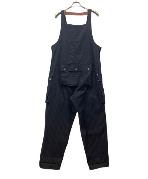 NIGEL CABOURN（ナイジェルケーボン）NIGEL CABOURN (ナイジェルケーボン) LYBRO NAVAL DUNGAREE SPLIT インディゴ サイズ:46の古着・服飾アイテム