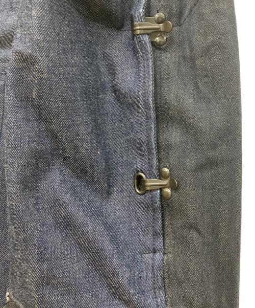 NIGEL CABOURN（ナイジェルケーボン）NIGEL CABOURN (ナイジェルケーボン) LYBRO NAVAL DUNGAREE SPLIT インディゴ サイズ:46の古着・服飾アイテム