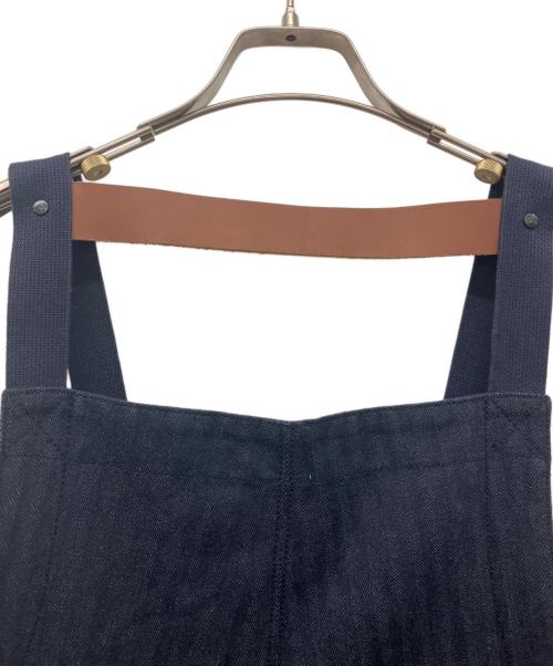 NIGEL CABOURN（ナイジェルケーボン）NIGEL CABOURN (ナイジェルケーボン) LYBRO NAVAL DUNGAREE SPLIT インディゴ サイズ:46の古着・服飾アイテム