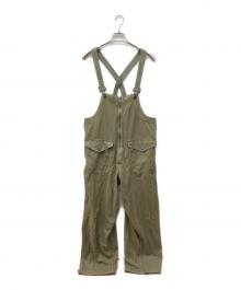 NIGEL CABOURN（ナイジェルケーボン）の古着「LYBROミリタリーオーバーオール」｜カーキ