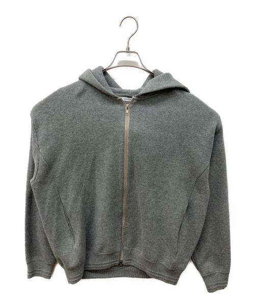 JOURNAL STANDARD（ジャーナルスタンダード）JOURNAL STANDARD (ジャーナルスタンダード) ダブルニットフーディ グレー サイズ:FREE 未使用品の古着・服飾アイテム