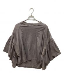 COGTHEBIGSMOKE（コグザビッグスモーク）の古着「LAURA GATHERED SLV TOP」｜グレー