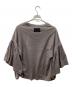 COGTHEBIGSMOKE (コグザビッグスモーク) LAURA GATHERED SLV TOP グレー サイズ:FREE：9000円