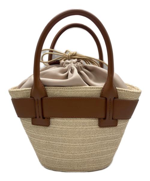 HER LIP TO（ハーリップトゥ）Her lip to (ハーリップトゥ) Palma Mini Tote Bag ベージュの古着・服飾アイテム