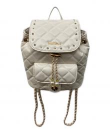 Rose Muse（ロゼミューズ）の古着「Quilting bijou backpack」｜ホワイト