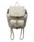rose muse（ロゼミューズ）の古着「Quilting bijou backpack」｜ホワイト