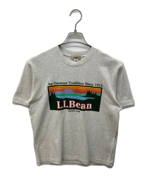 L.L.Bean（エルエルビーン）L.L.Bean (エルエルビーン) Morrill Short-Sleeve Katahdin Logo Tee グレー サイズ:Mの古着・服飾アイテム