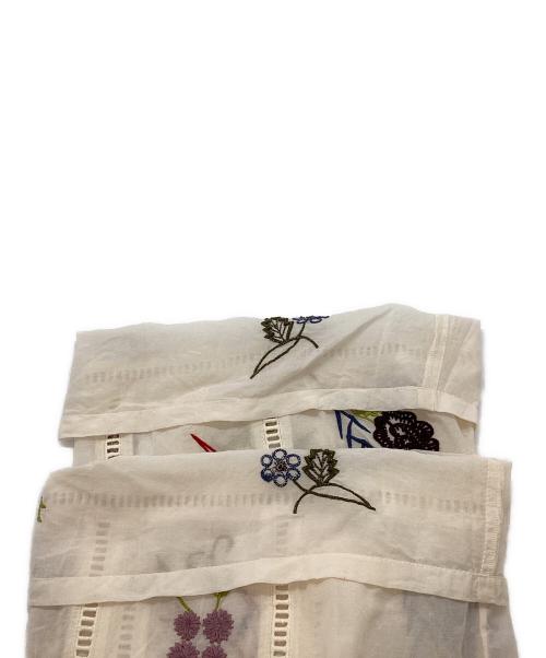 TODAYFUL（トゥデイフル）TODAYFUL (トゥデイフル) Embroidery Patchwork Trousers ベージュ サイズ:36の古着・服飾アイテム