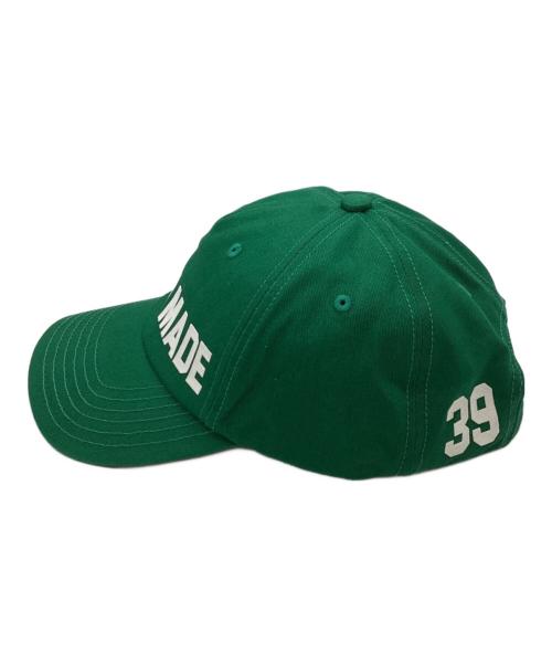 HUMAN MADE（ヒューマンメイド）HUMAN MADE (ヒューマンメイド) 5PANEL TWILL CAP グリーンの古着・服飾アイテム