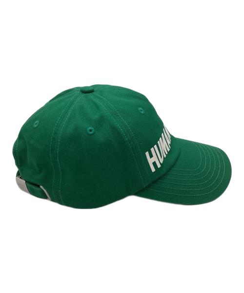 HUMAN MADE（ヒューマンメイド）HUMAN MADE (ヒューマンメイド) 5PANEL TWILL CAP グリーンの古着・服飾アイテム