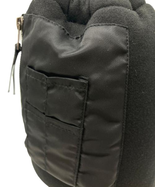 RePRODUCTION LABEL（リプロダクションレーベル）RePRODUCTION LABEL (リプロダクションレーベル) リメイクミリタリー巾着バッグ ブラックの古着・服飾アイテム