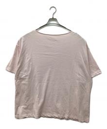 PLUS BY ONIT（プラス バイ オニット）の古着「BIG TEE」｜ピンク