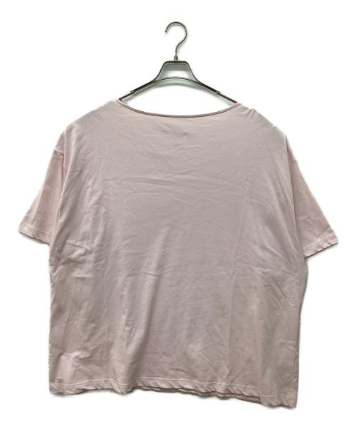 PLUS BY ONIT（プラス バイ オニット）PLUS BY ONIT (プラス バイ オニット) BIG TEE ピンク サイズ:FREEの古着・服飾アイテム