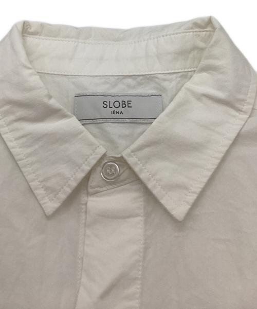 SLOBE IENA（スローブ イエナ）SLOBE IENA (スローブ イエナ) オーバーサイズシャツ ホワイト サイズ:FREEの古着・服飾アイテム