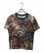 Vivienne Westwood manヴィヴィアン ウェストウッド マン）の古着「フラワーブーケプリント リラックスTシャツ」｜ブラック