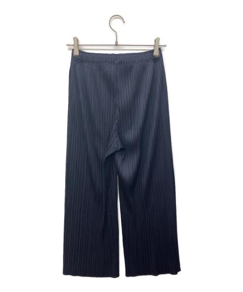 PLEATS PLEASE（プリーツプリーズ）PLEATS PLEASE (プリーツプリーズ) プリーツパンツ ネイビー サイズ:3の古着・服飾アイテム