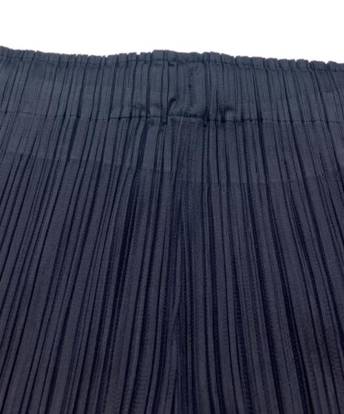 PLEATS PLEASE（プリーツプリーズ）PLEATS PLEASE (プリーツプリーズ) プリーツパンツ ネイビー サイズ:3の古着・服飾アイテム