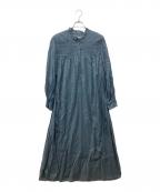 ISABEL MARANT ETOILEイザベルマランエトワール）の古着「長袖コットンワンピース」｜スカイブルー