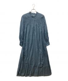 ISABEL MARANT ETOILE（イザベルマランエトワール）の古着「長袖コットンワンピース」｜スカイブルー